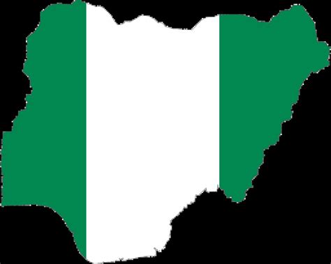 nigeria flag map png